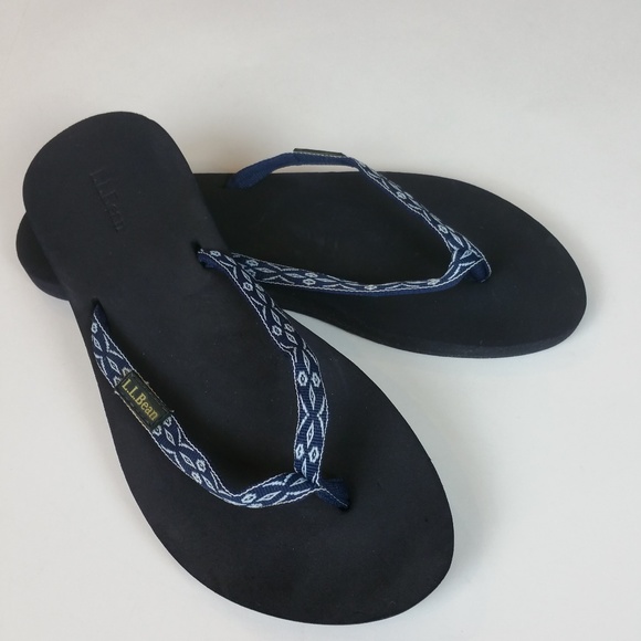 ll bean maine isle flip flops